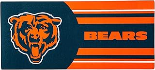 Team Sports America NFL Chicago Bears Sassafras Switch Mat Inserts, Interchangeable Front Door Ma...
