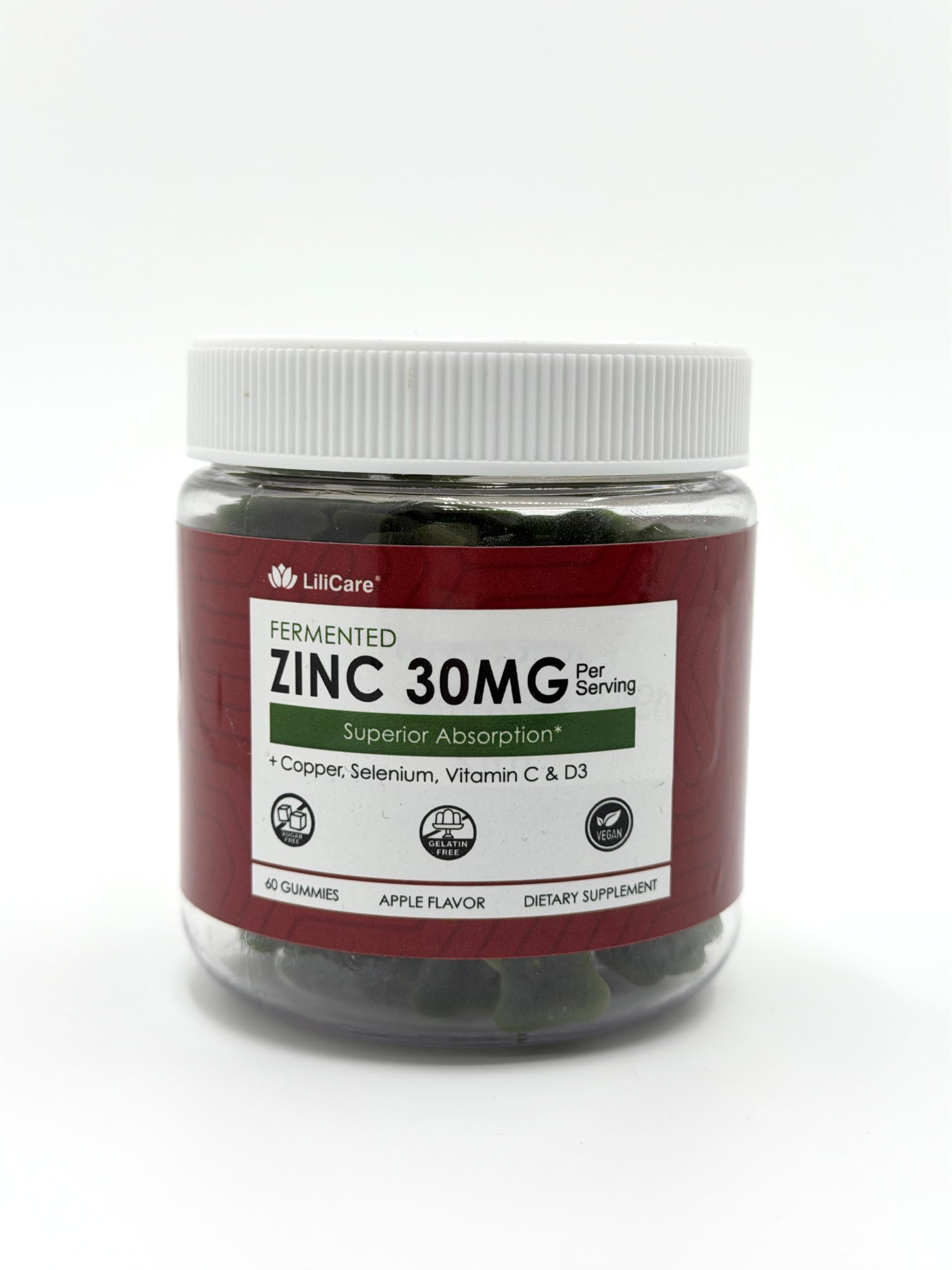 Zinc Gummies 60 Count (Pack of 2)