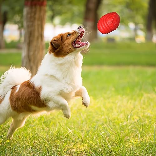 Miniatura 6 de Juguetes chirriantes para perros masticadores agresivos, juguetes interactivos y estimulantes mentales para perros, juguete indestructible