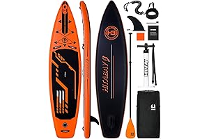 Inflatable Paddle Board with Premium Accessories & Camera Mount