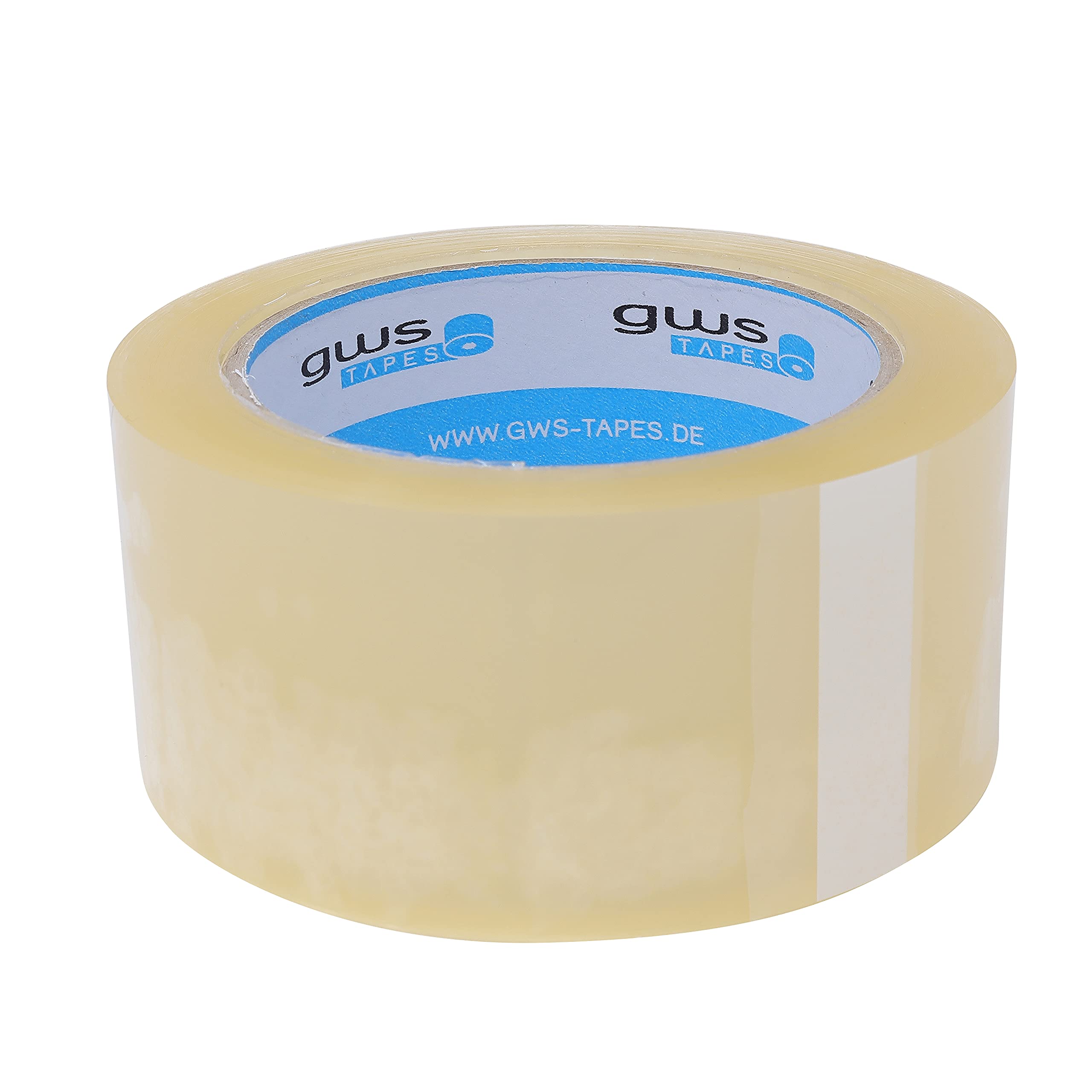 gws 43530 PP Premium Paketklebeband transparent 36er Pack, zum Verpacken von Paketen, leise abrollbar, Länge: 66 m - Breite: 50 mm – Dicke: 65 μm