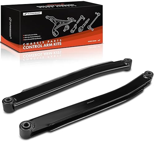 A-Premium 2 x Rear Upper Lateral Arm, with Bushing, Compatible