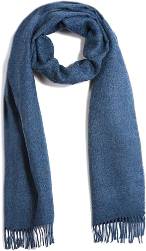 Inca Fashions - Bufanda Tweed Alpaca - 100% lana de alpaca bebé - Unisex