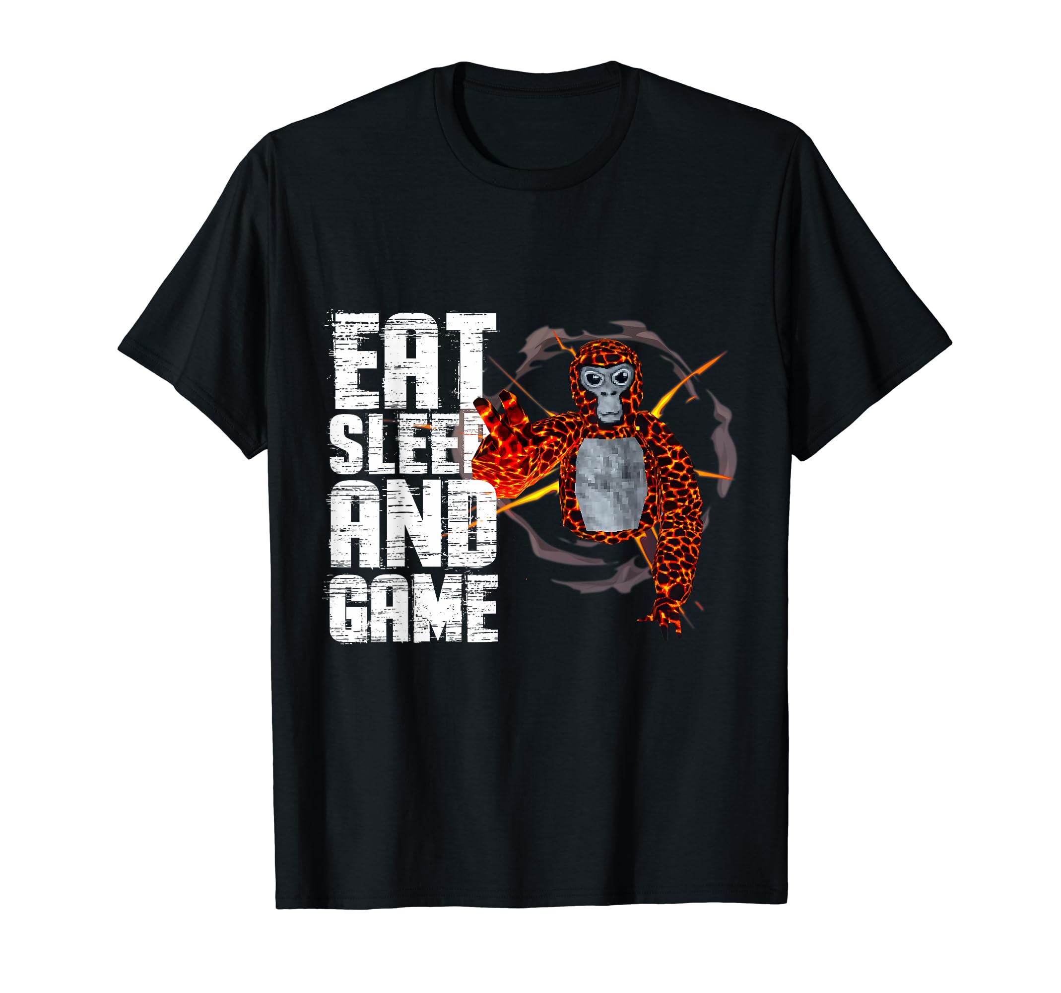 Gorilla Game Decorations Meme VR GamerFunny Eat sleep Gorilla Decorations, Monke Tag VR Game Gifts T-Shirt