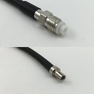 3 feet RG316 FME FEMALE to TS-9 MALE Pigtail Jumper RF coaxial cable 50ohm Quick USA Shipping