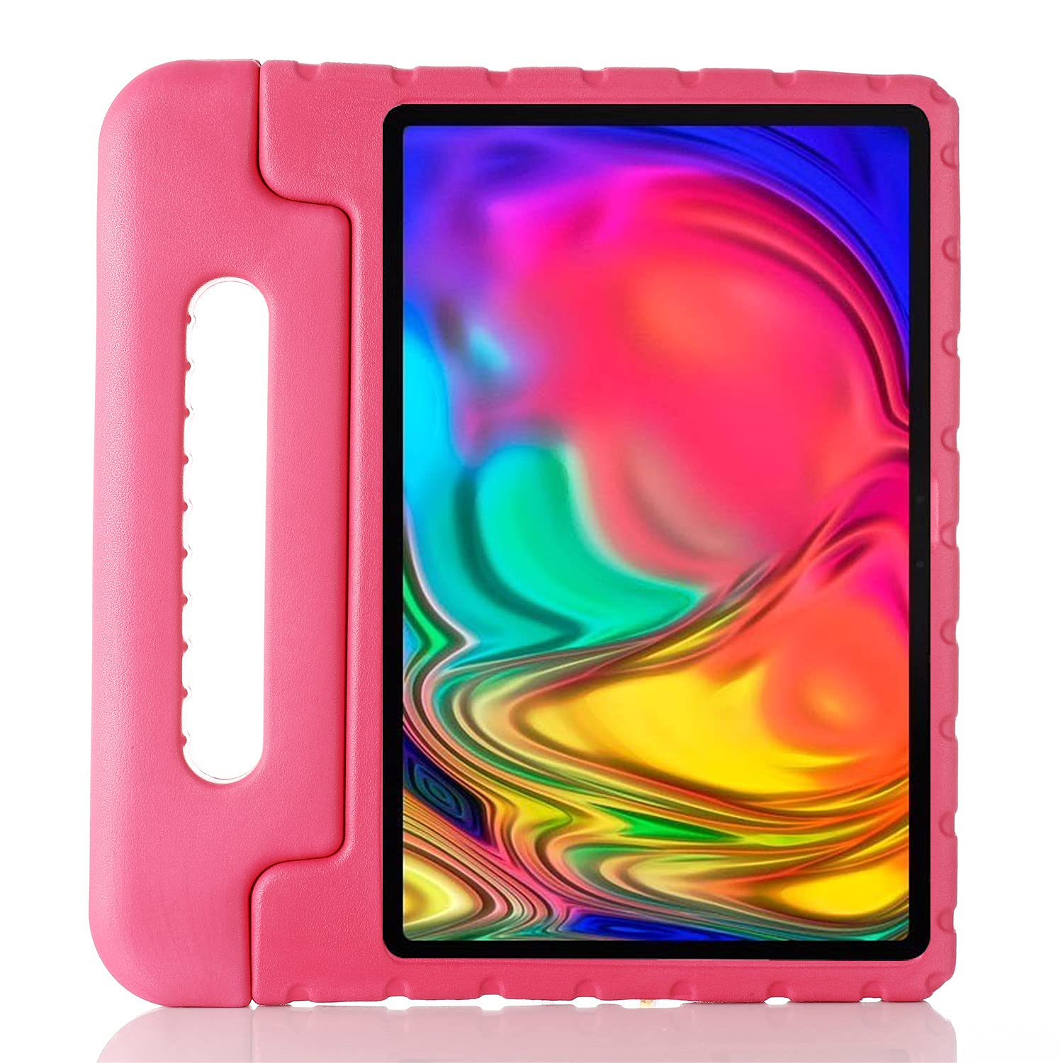 NON-LN-P11 | Lenovo Tab P11 TB-J606 | Rugged Case with kick-stand & Folding Grip & Pencil Holder Case + Shoulder Strap