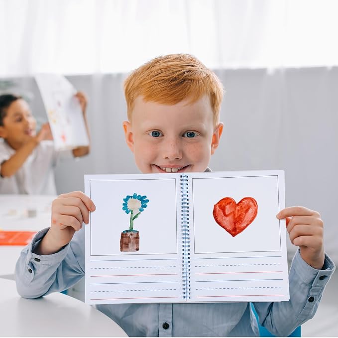 Diarios para escribir y dibujar para niños, 12 unidades miniatura 7