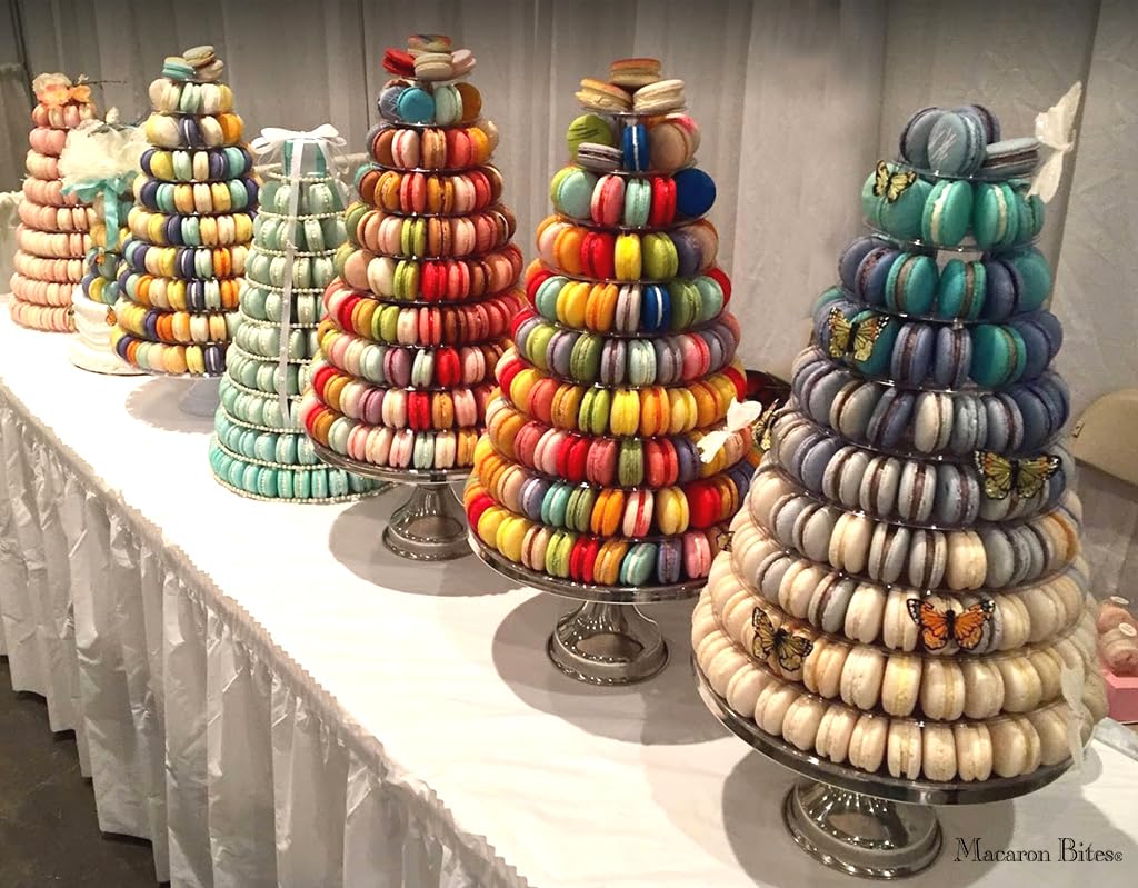 Red Velvet and Vanilla Macaron Cookie Gift Box, 24 Count