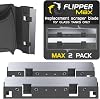 Flipper MAX Magnetic Scraper Replacement Blades x2