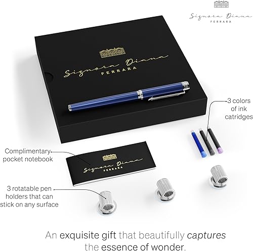 Miniatura 3 de Elegante pluma estilográfica para escribir, el mejor juego de regalo para hombres y mujeres, bonito bolígrafo para caligrafía, ejecutivo, oficina,