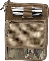 Vista 5 de TACTICAL NOTEBOOK COVERS Detachable Elastic Pen-Marker Loop Patch Hook Fastener Backing for Secure Attachment to Notebooks, Bags, and Gear Large