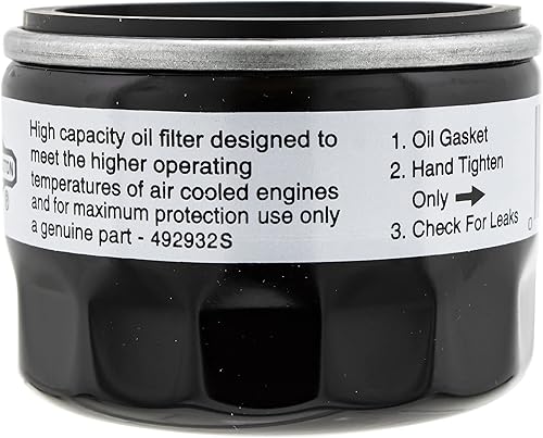 Miniatura 2 de CUB CADET BS-492932S Filtro de aceite RZT22 RZT42 RZT50 LTX1046 LTX1050 Z-Force 44 48