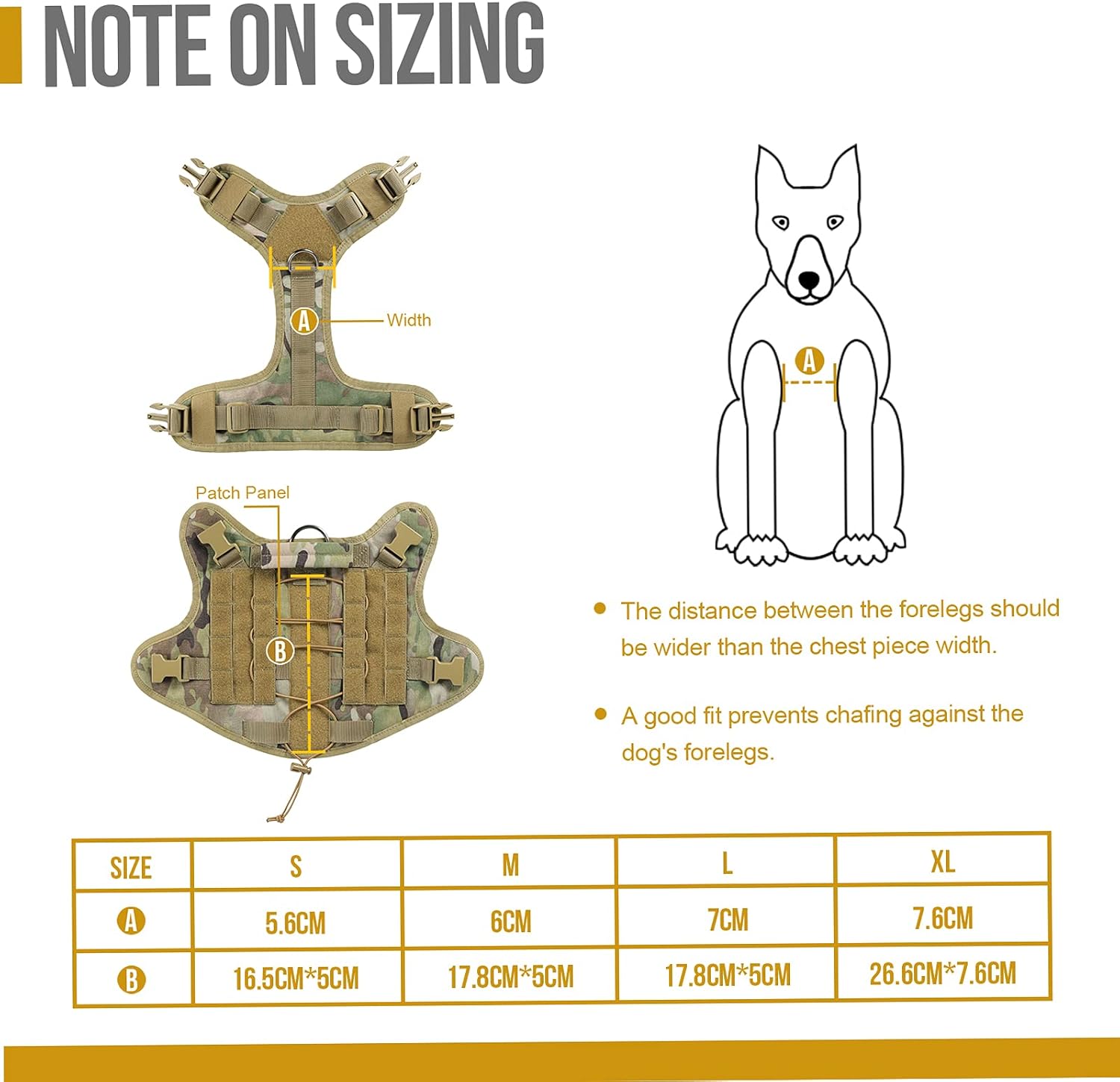 Tactical Dog Harness Vest with Handle - Image 5