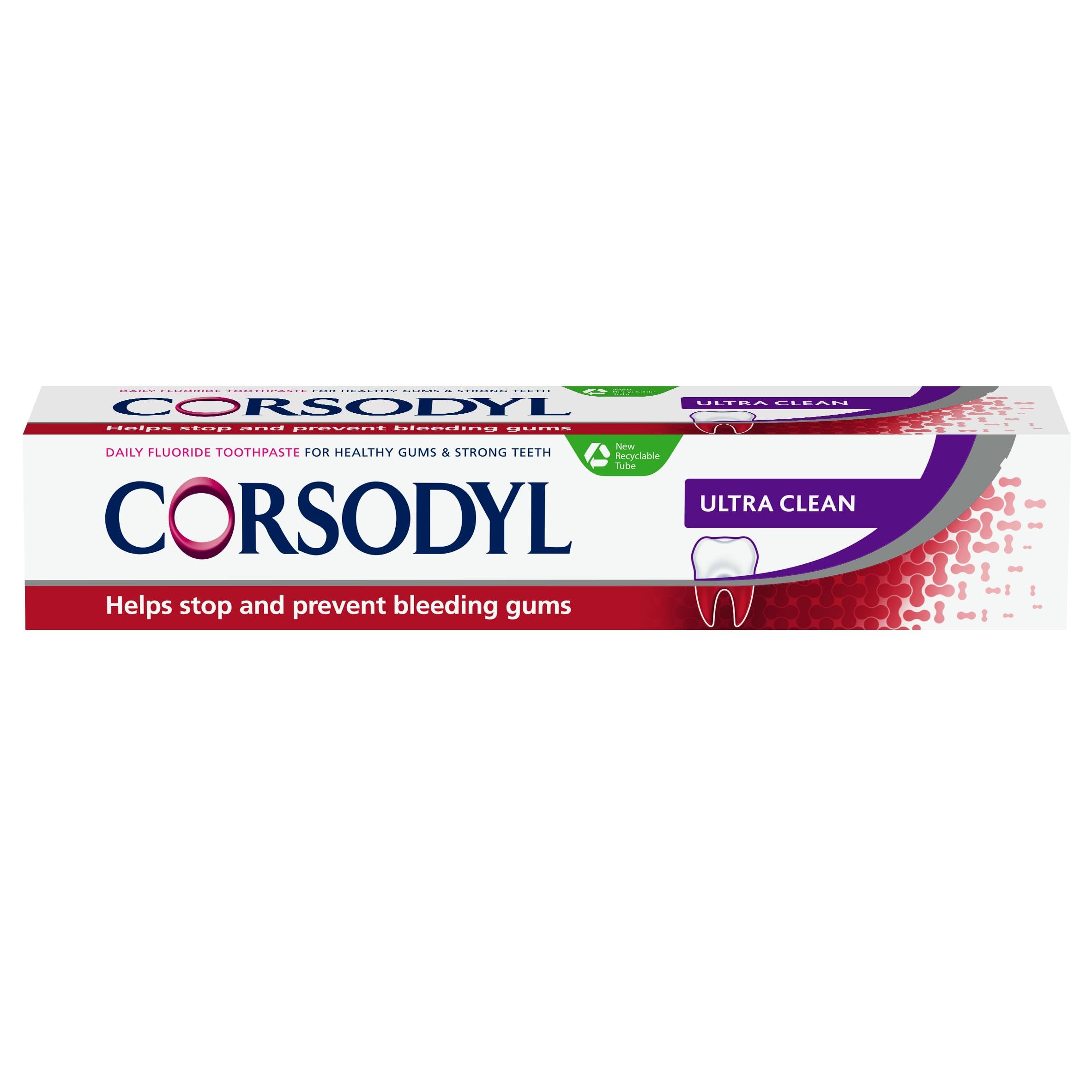 Corsodyl Ultra Clean Toothpaste New 75 ml (B06W5XM2PJ) Amazon Price History, Amazon Price Tracker