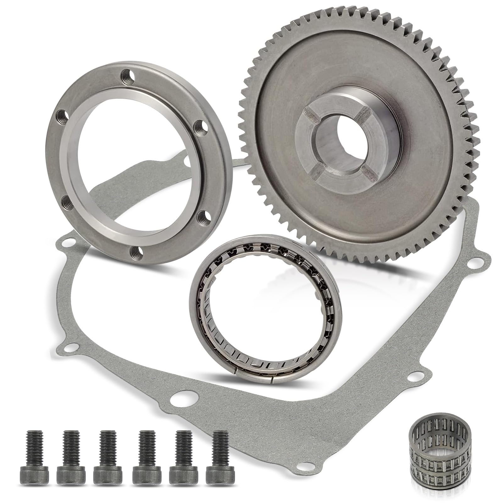 A-Premium Starter Clutch Kit Replacement for Yamaha Warrior 350 1988~2004 Raptor 350 Kodiak 400