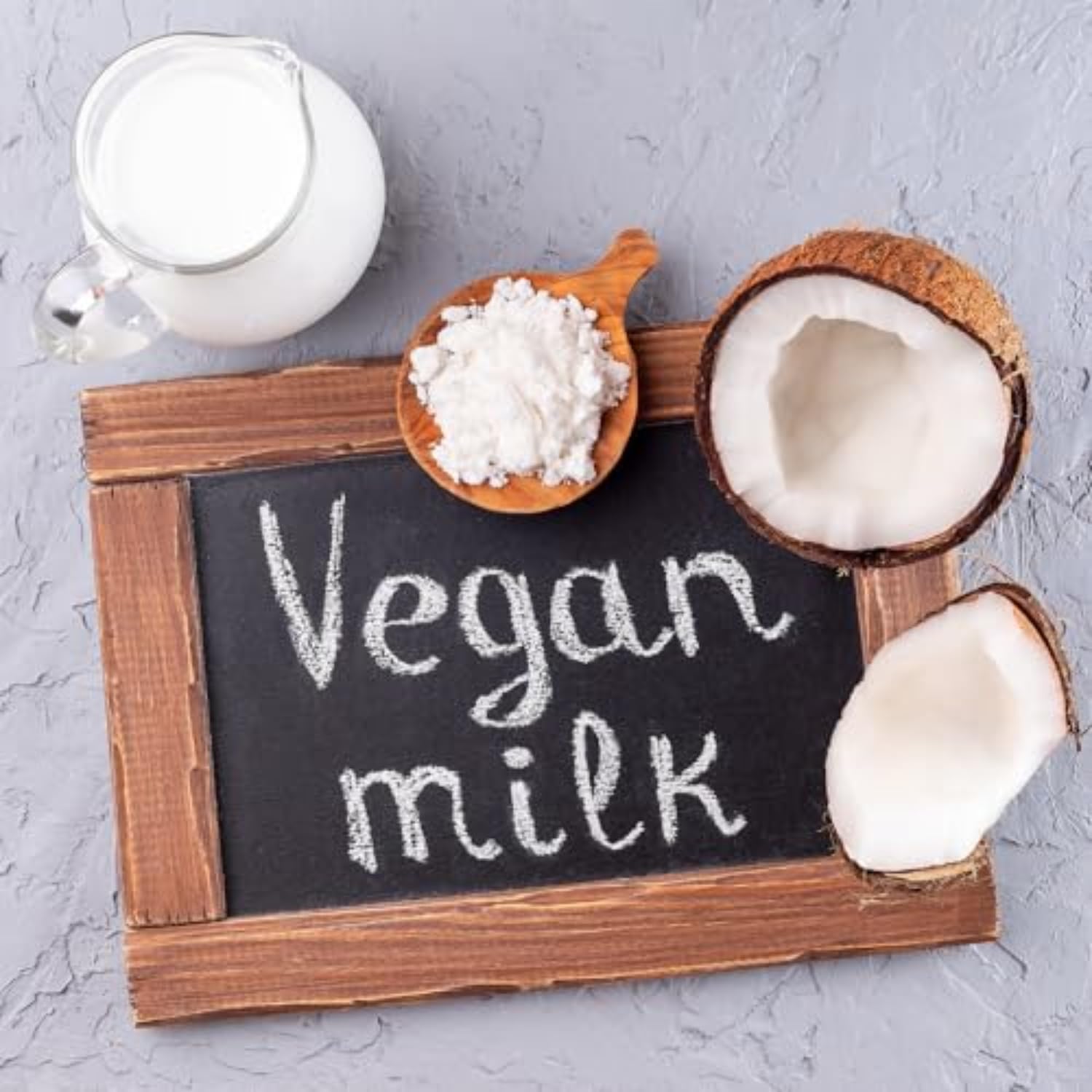 Leche de coco en polvo 500 gr | Sin lactosa | Sin gluten | Vegano | Sin OGM | Repostería | Vegano y vegetariano | Sin lactosa | Azúcares naturalmente presentes | Sin soja | Halal | Sin OGM |