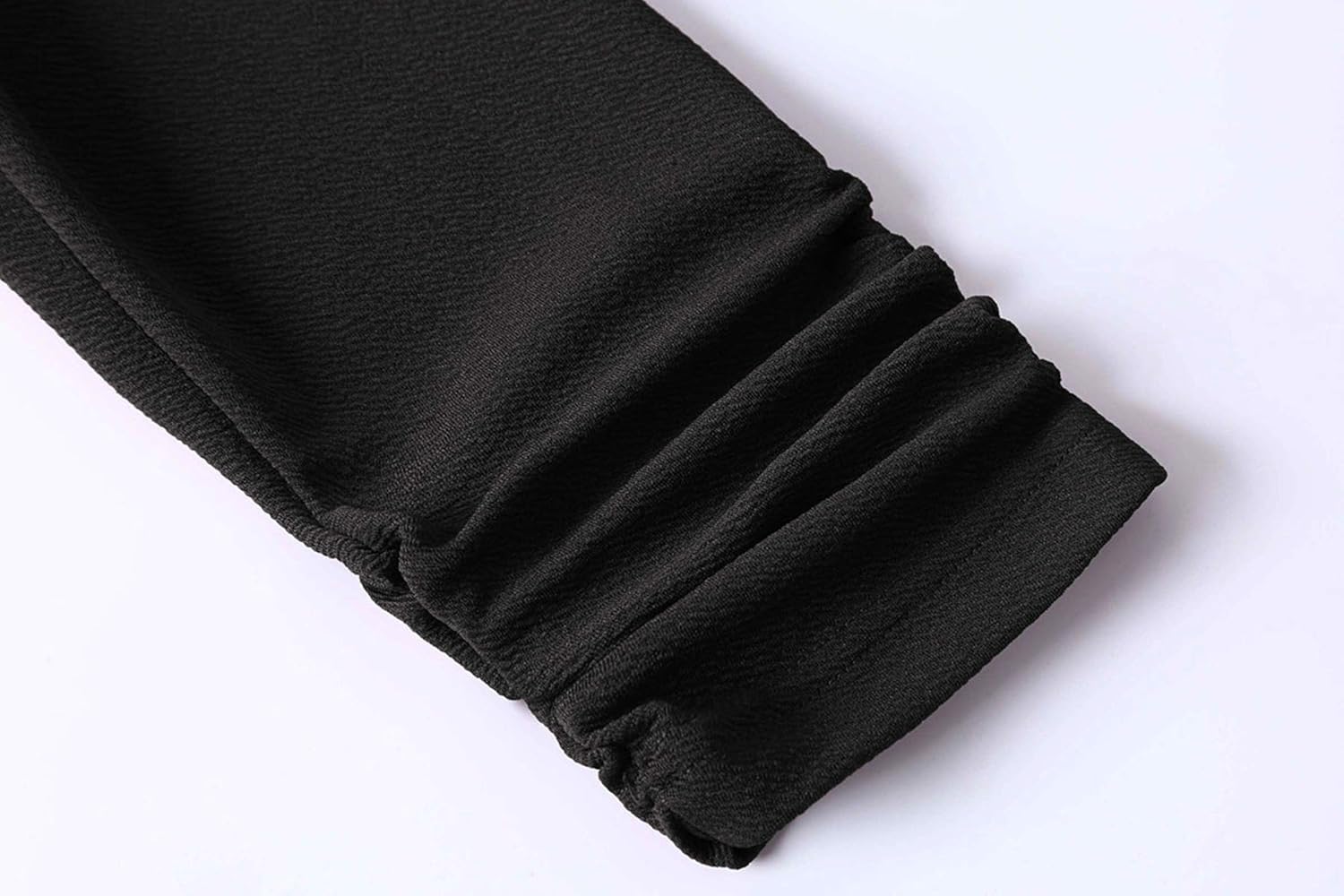 Unifizz Womens Casual Work Office Blazer Button Front Blazers Ruched 3/4 Sleeve Jacket Cardigan Suit Pockets - Image 9