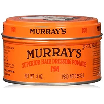Murrays Superior Hair Dressing Pomade Travel Size 1 1/8 Oz.