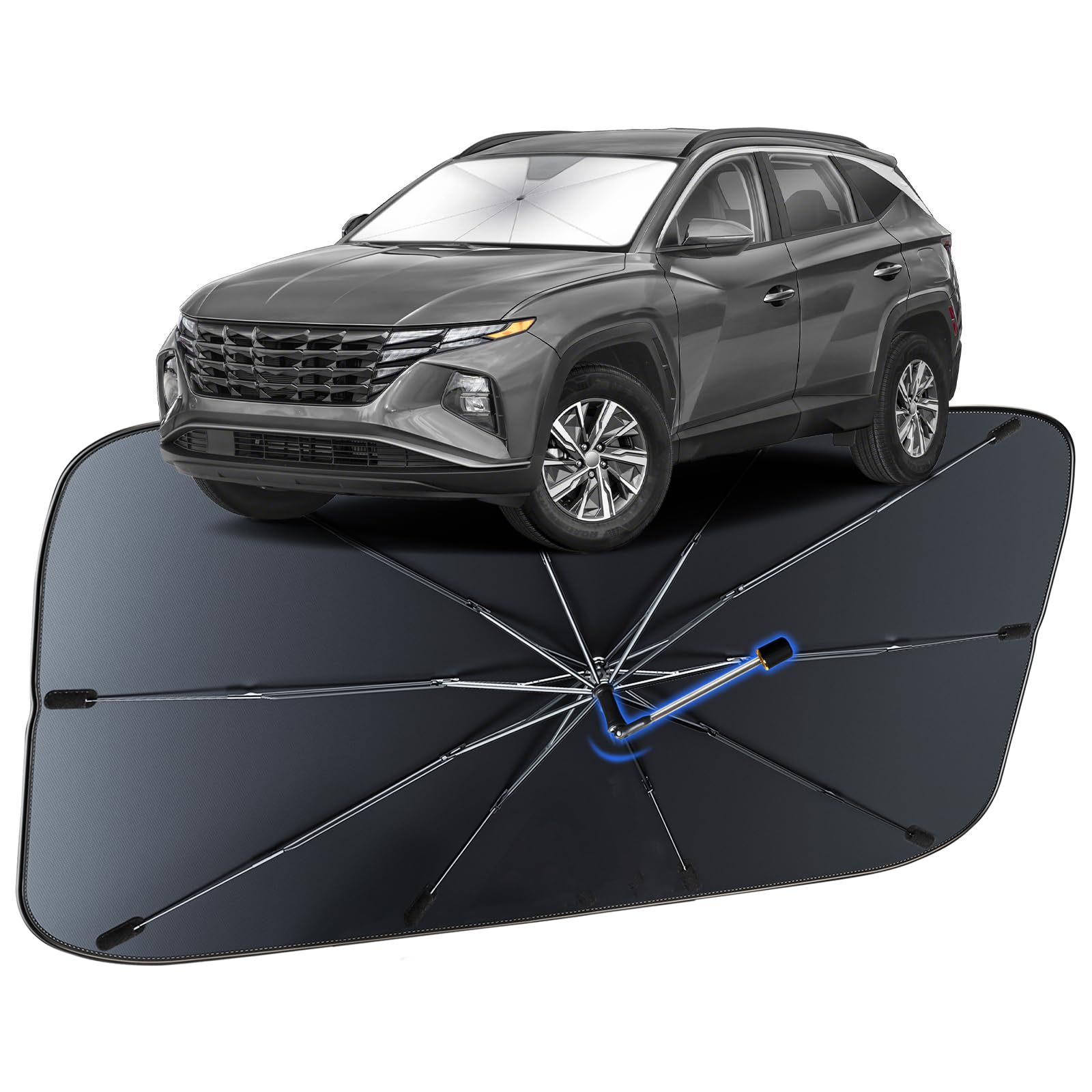 Windshield Sun Shade for Hyundai Tucson 2016-2021 Umbrella Shade