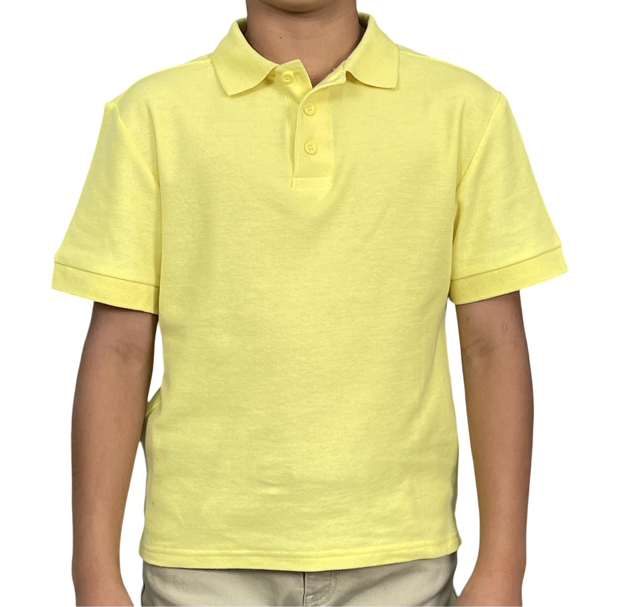 Access Unisex Kids' School Uniform Pique Polo