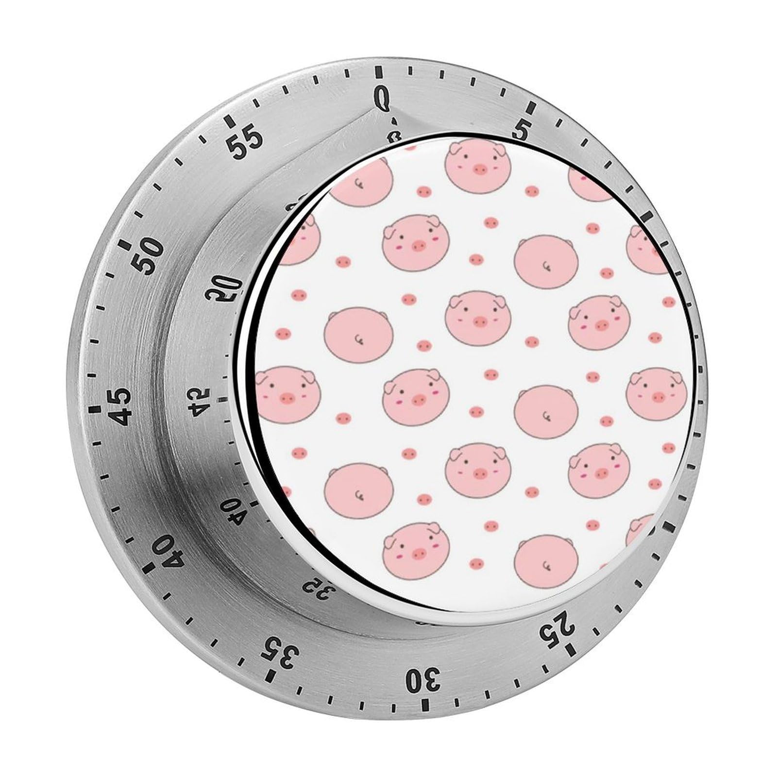 Adfgyerh Style Smiling Timer For Cooking, Kitchen Timer Magnetic No Batteries Required, Mechanical Timer With Loud Alarm, For Fitness Baking Exercise Oven