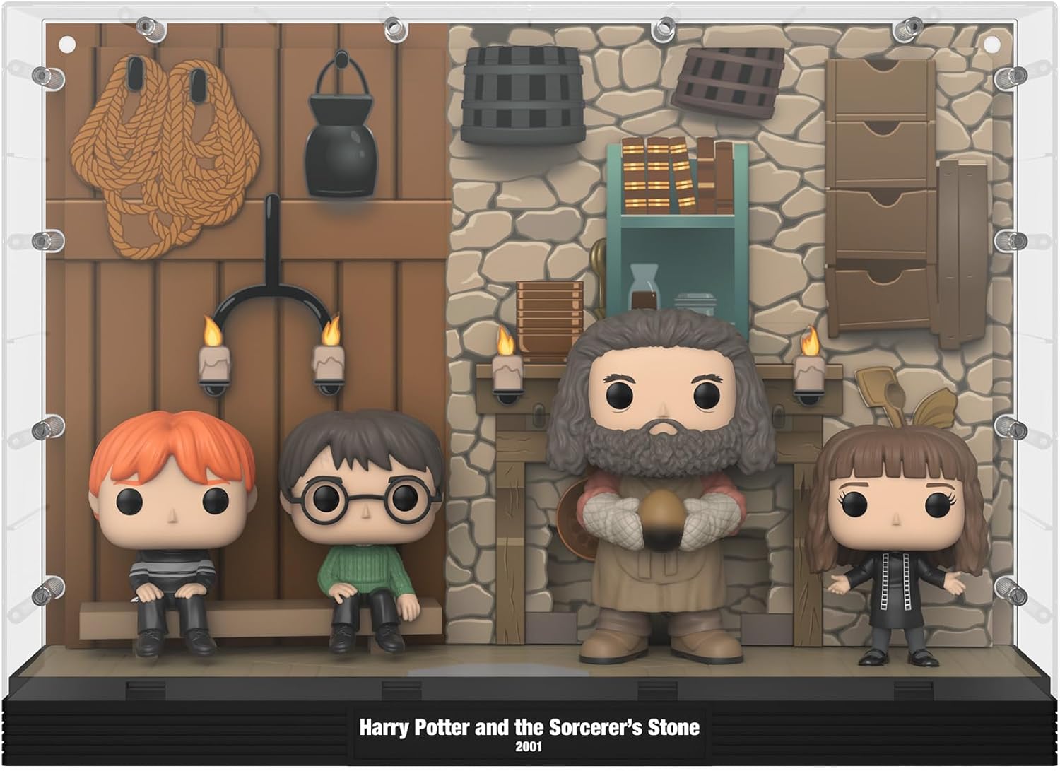 Funko POP! Moments Deluxe: Harry Potter - Hagrid’s Hut - Collectable Vinyl Figure - Gift Idea - Official Merchandise - for Kids & Adults - Movies Fans - Model Figure for Collectors and Display