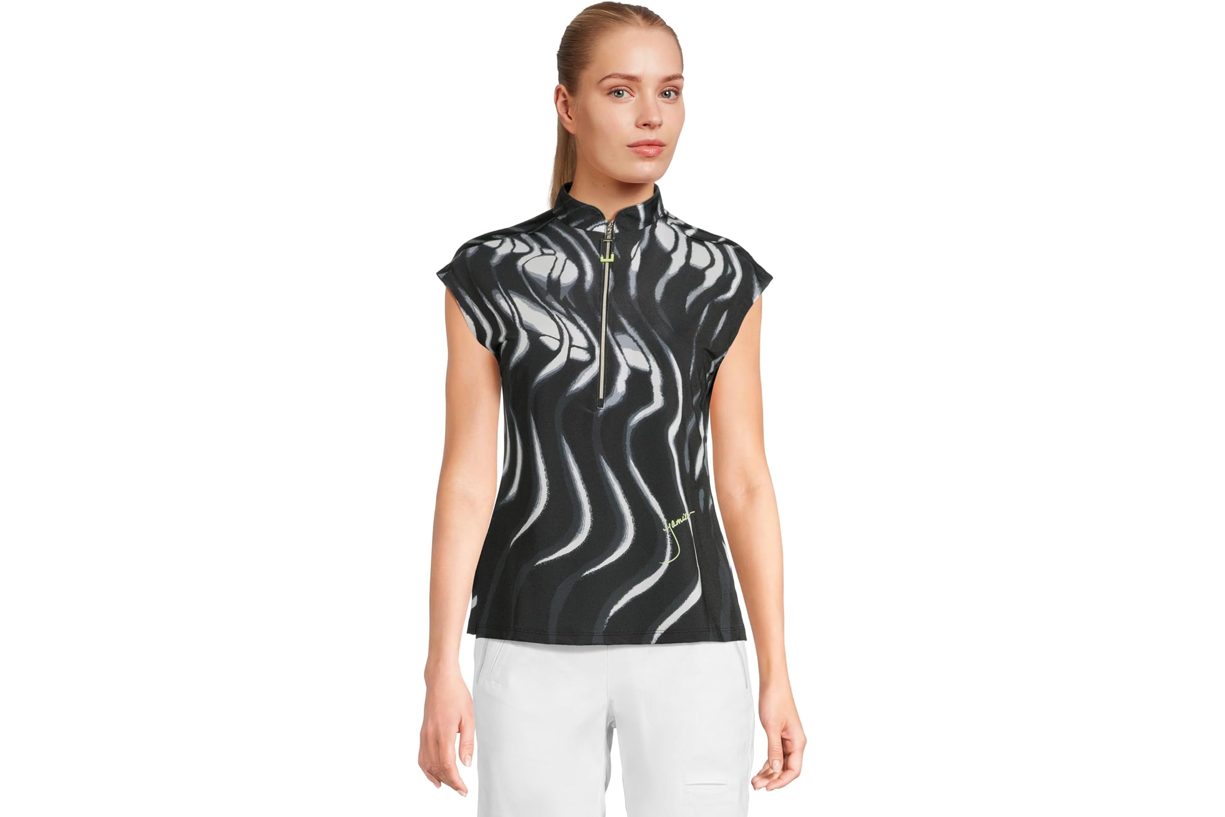 Jamie Sadock Whirlwind Print Polo