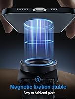 Vista 4 de TOPGO Soporte de teléfono para correr para iPhone [giratorio de 360° y anticaída mejorado], soporte magnético para teléfono, pulsera Magsafe