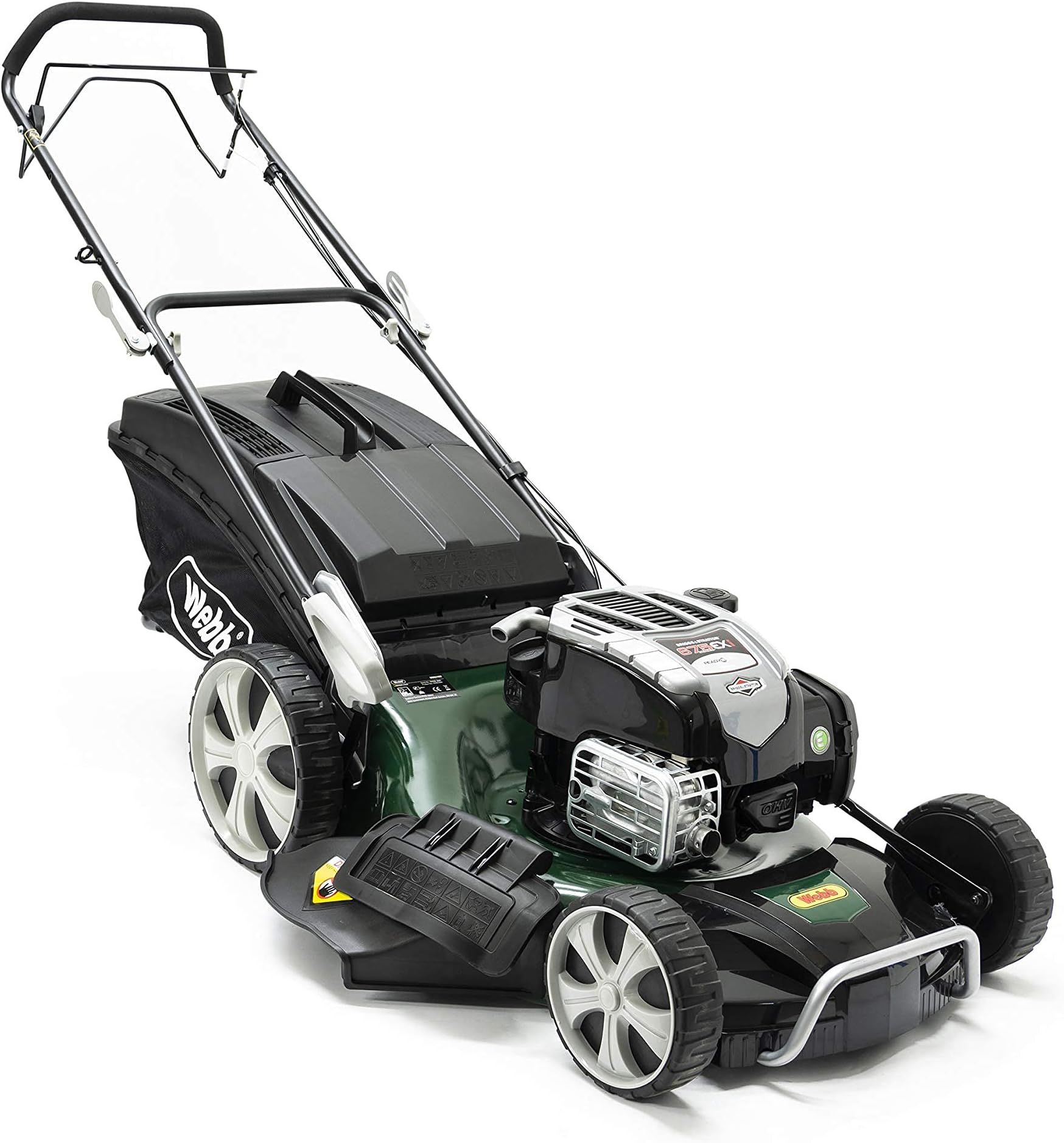 Supreme Self Propelled High Wheel  Petrol Rotary Lawnmower