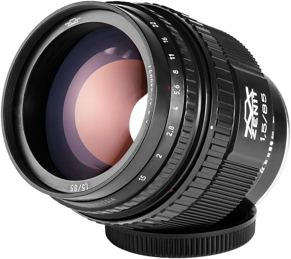 Russian Soviet Manual Portrait Lens Helios 40-2 85mm f1.5 with Amazing Bokeh for Fujifilm FX. New!