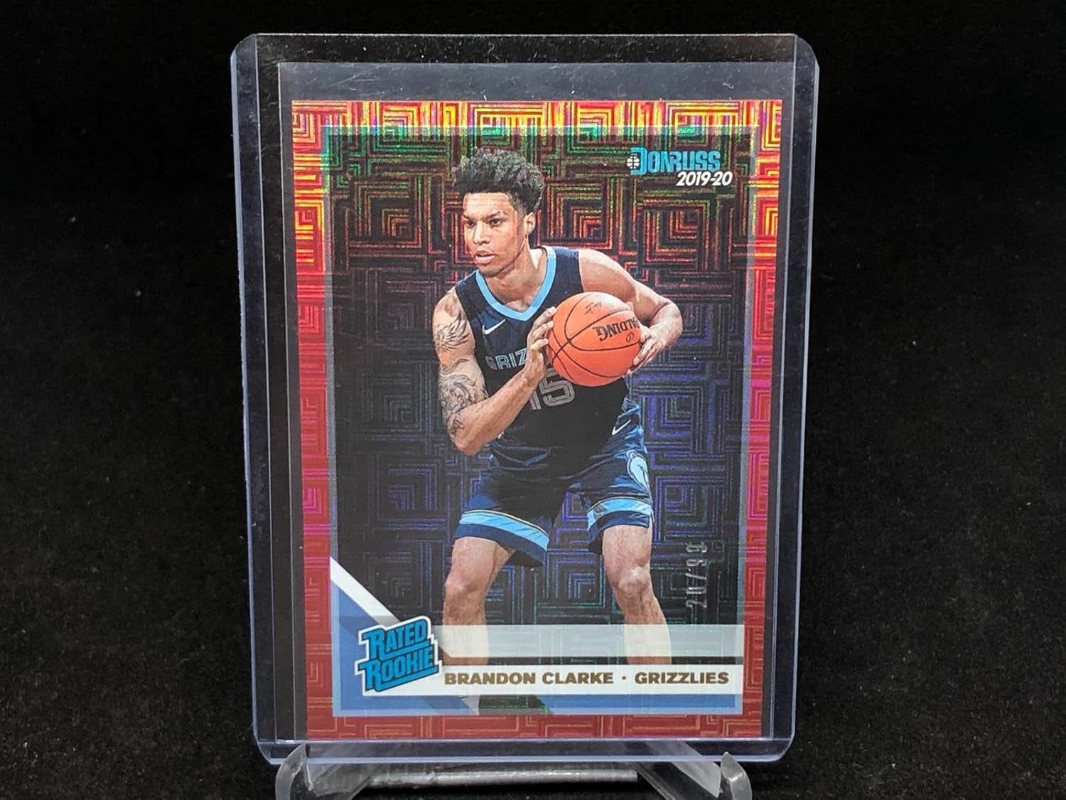 Brandon Clarke 2019-20 Donruss Choice Rated Rookie Infinite Rc #d 20/99 - Basketball Cards