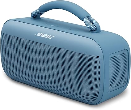 Bose SoundLink Max Portable Speaker, Large Waterproof Bluetooth Portable Sound Speaker, Up to 20 Hours of Battery Life, USB-C, Built-In 3.5 mm AUX Input, Blue Dusk : Amazon.co.uk: Electronics & Photo