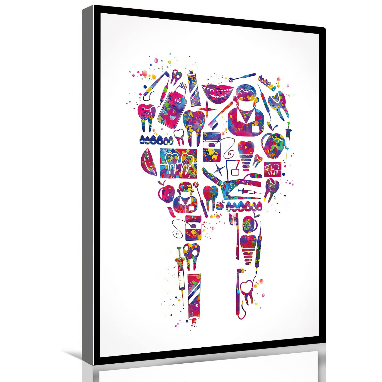 Top 52+ imagen dental office wall art Abzlocal.mx