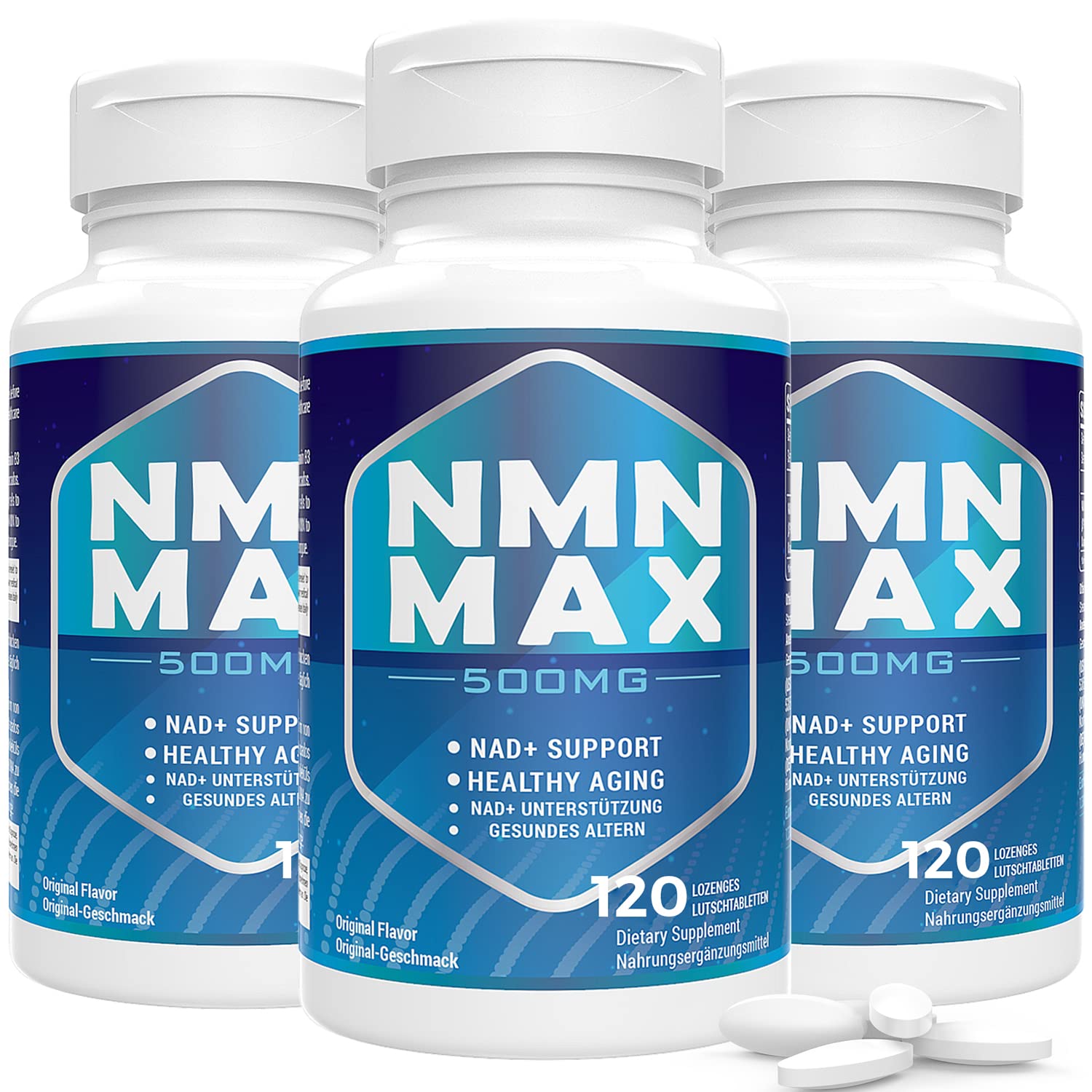 Buy NMN 500mg Sublingual, FastActing Max Absorption NMN Nicotinamide