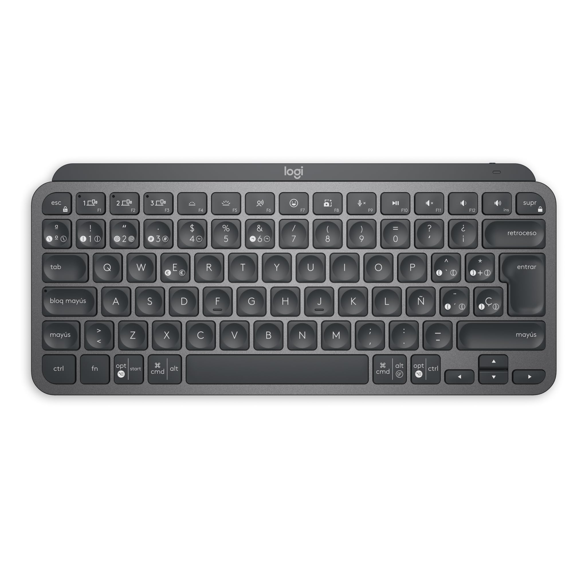 Logitech MX Keys Mini Teclado Inalámbrico Minimalista