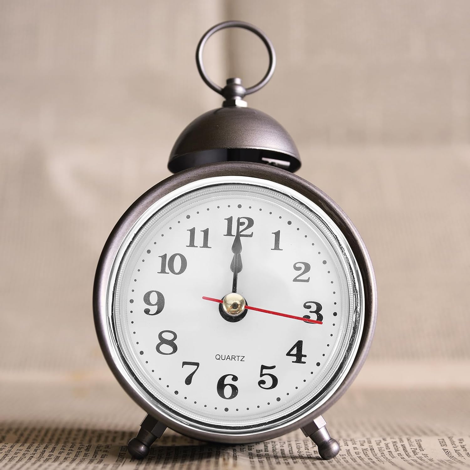 Homoyoyo Round Clock Insert Clock Face Insert Face Replacement Replacement Round Arabic Number with Numbers and Movement for Crafting