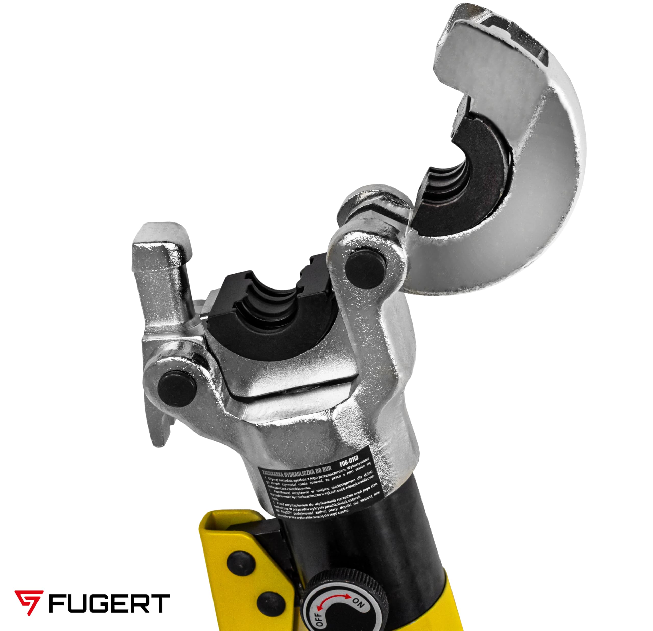ZACISKARKA HYDRAULICZNA DO RUR PEX + MATRYCE V/U/TH 15-32MM FUGERT FUG-0113