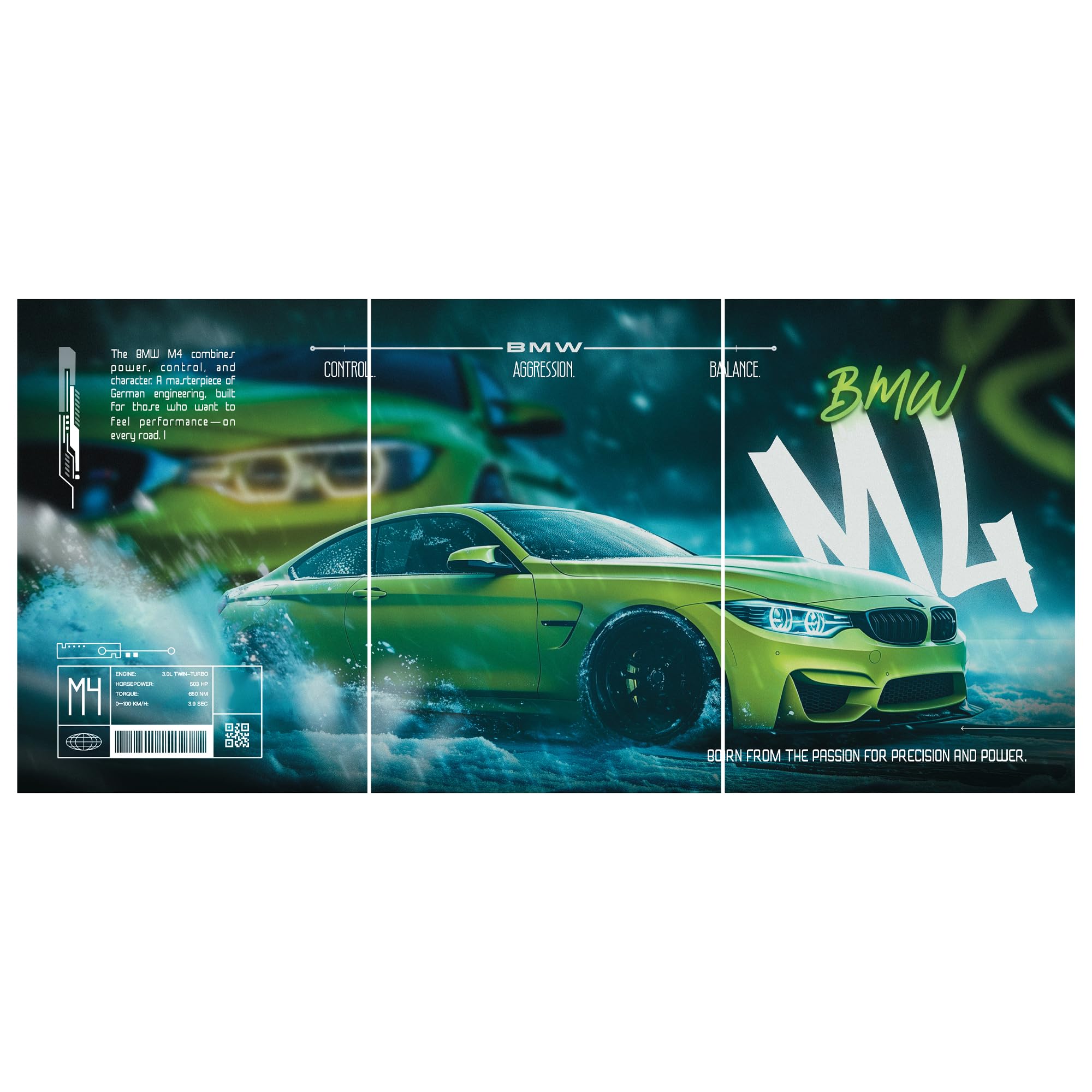 Dodge Hellcat Poster Set - 3 A3 Muscle Car Art -17 Dodge Hellcat Poster Set - 3 A3 Muscle Car Art -17