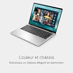 Dell 14 Ordinateur portable DC14250-14,0 pouces FHD+ Anti-Éblouissement 300 nits, Processeur Intel Core 5 120U, Graphiques Intel, 16 Go RAM, 512 Go SSD, Clavier rétroéclairé AI en anglais, Lecteur d'empreintes digitales - Métal Argent
