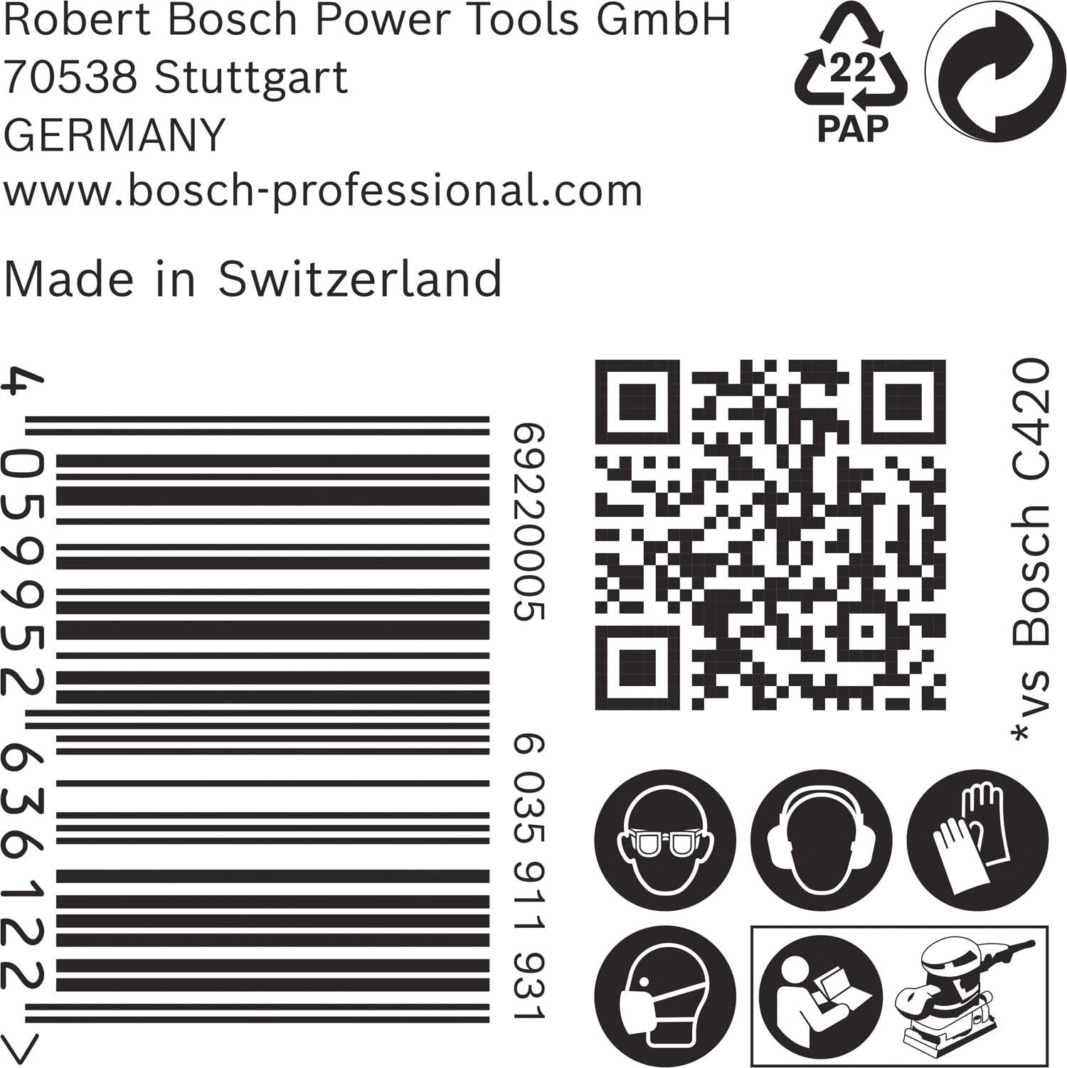 Bosch 50 x Papel de lija Expert C470 con 8 agujeros (para pintura sobre madera, madera dura, diámetro de 80 x 133 mm, grano 80, accesorio profesional lijadora orbital)