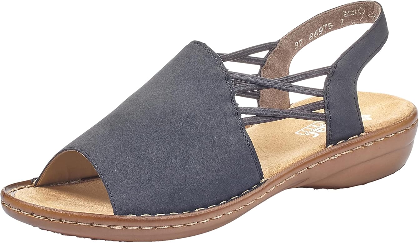 Rieker Damen 608d1 Geschlossene Sandalen