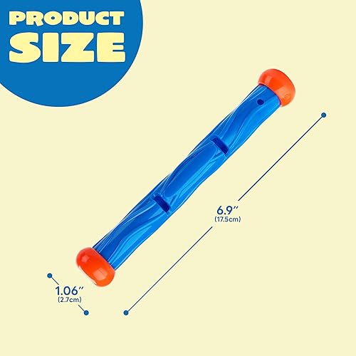 Miniatura 7 de JOYIN Bastones de buceo, juguetes de piscina, 8 piezas de entrenamiento subacuático para niños, colorido juguete de natación hundimiento, palos de