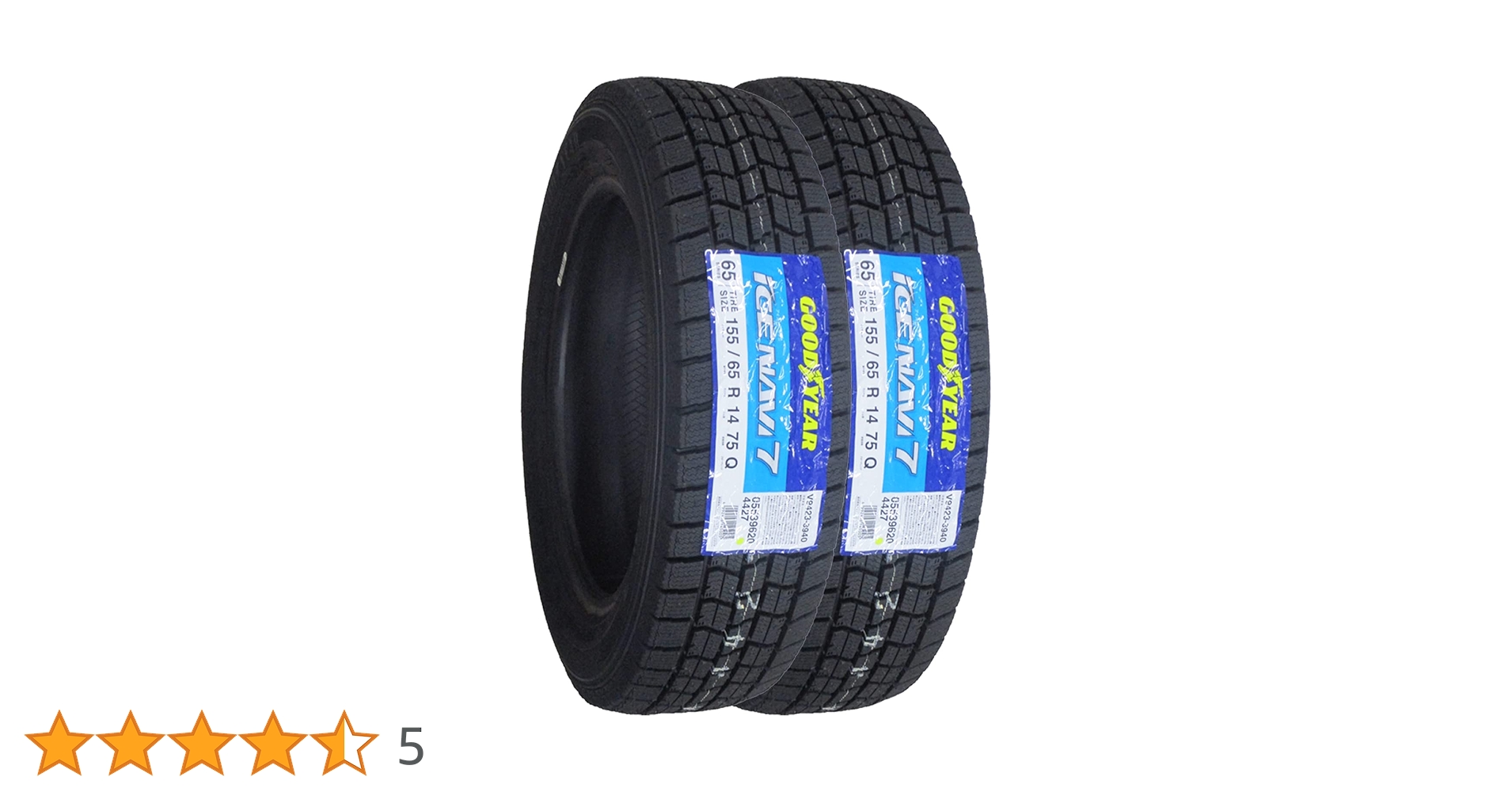 新品 GOOD YEAR ICE NAVI7 155/65R14 （青0581） Amazon.co.jp: グッドイヤー(GOODYEAR) スタッドレスタイヤ ICE NAVI7