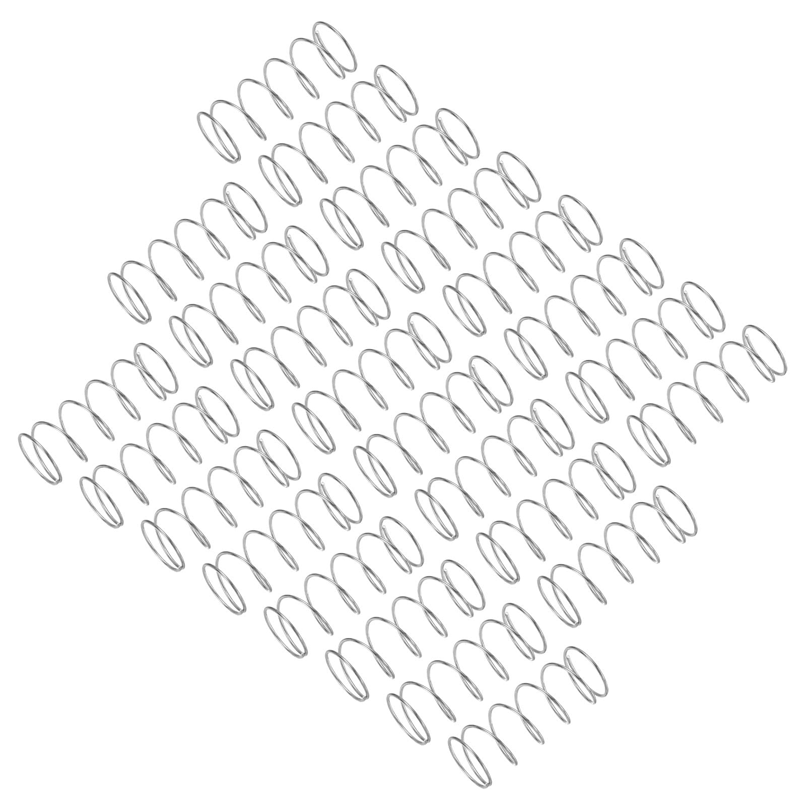 uxcell 25Pcs Compression Spring, 304 Stainless Steel 8mm OD 0.8mm Wire 15mm Length Mechanical Spring for Shop Home Repair Project, Silver Tone — Amazon image 28