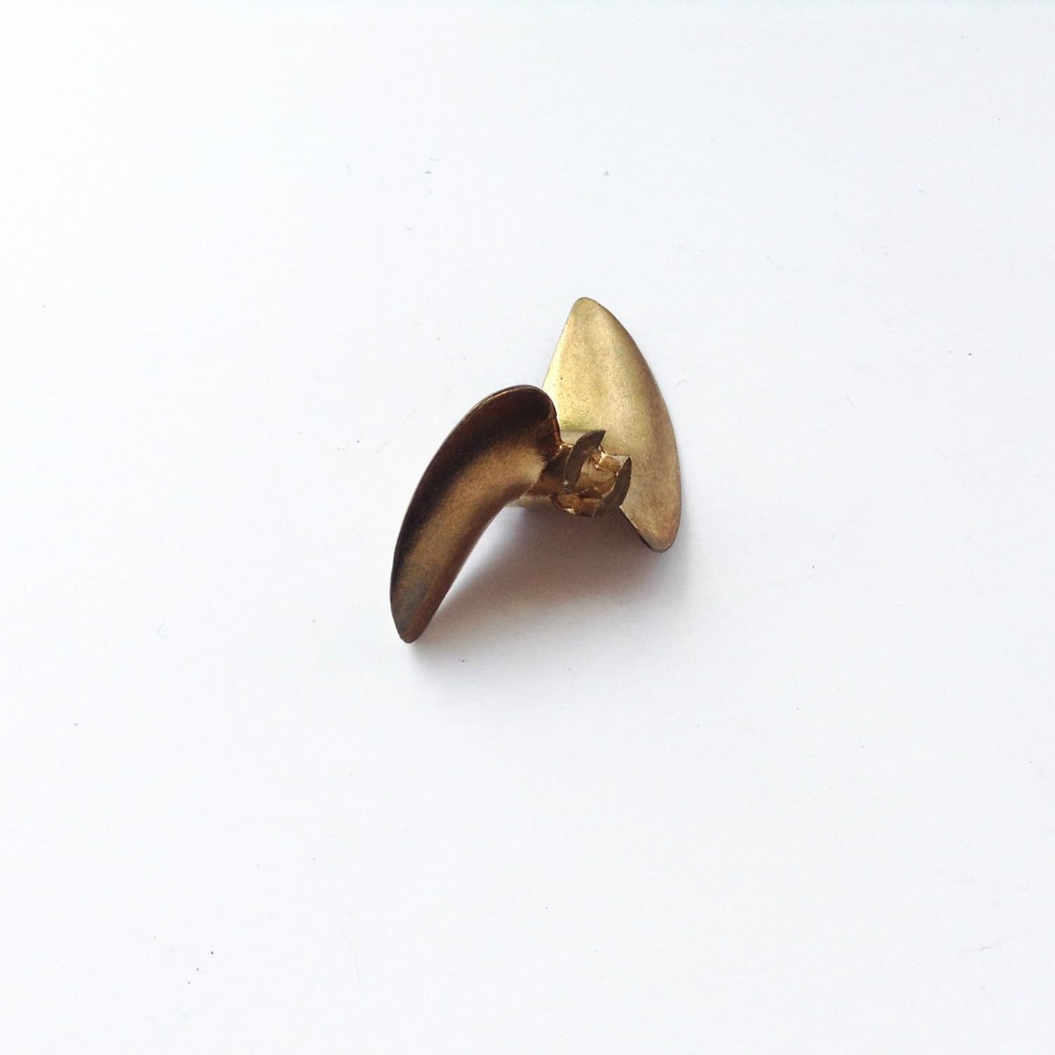 Propeller 432 Bronze Prop 1/8"(3.18MM) Shaft 2 Blade 32mm Diameter RC Boat RC#638