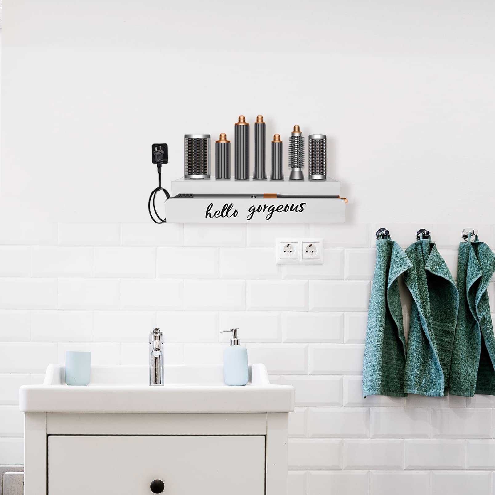 美品】 Dyson Airwrap ヘアスタイラー 壁かけツール付 【公式通販】