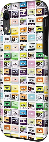 Miniatura 2 de Funda de moda para iPhone XR Mixtapes de los años 80 para radio y música DJ