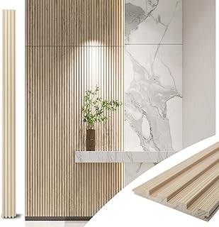 Art3d Slat Wood Wall Paneling for Interior and Ceiling Decoration - Pack...