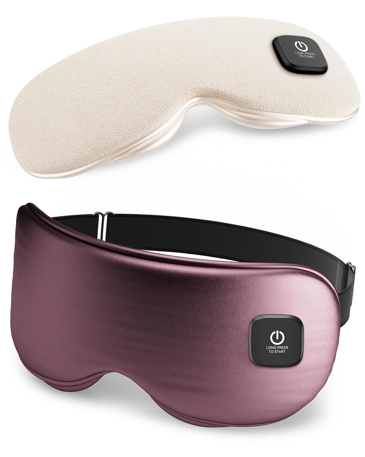 Azang Heated Eye Mask - Cordless Eye Mask for Dry Eyes Eye Relief Improved Sleep Washable Eye Heating