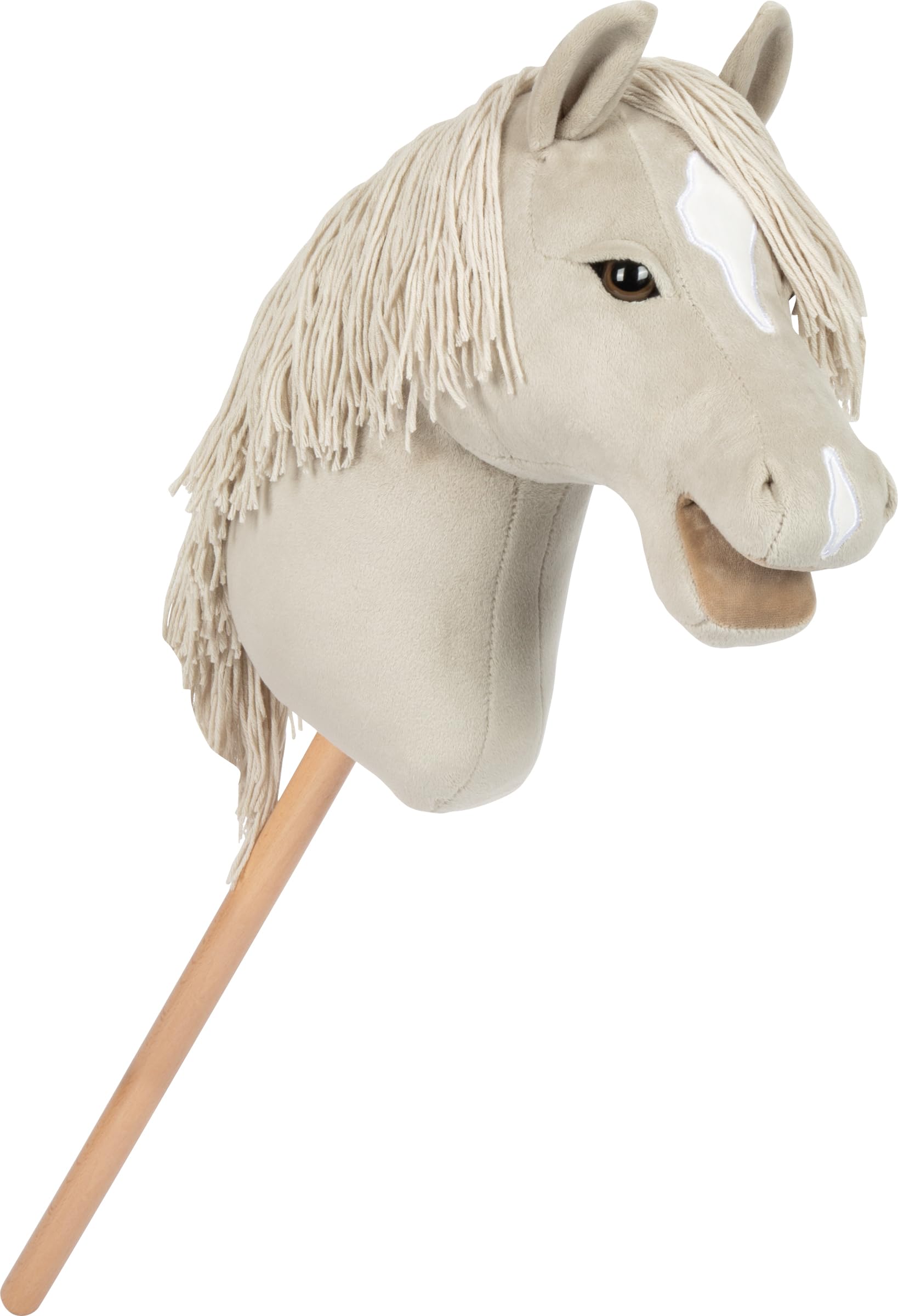 small foot Hobby Horse grigio "Luna" con briglia e cavezza, da 3 anni